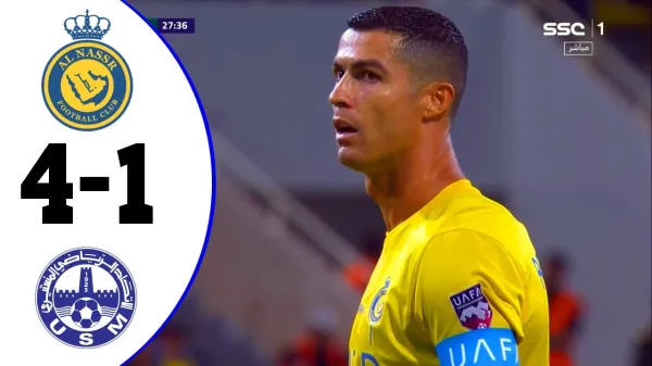 Al-Nassr 4-1 Monastir: Cristiano Ronaldo