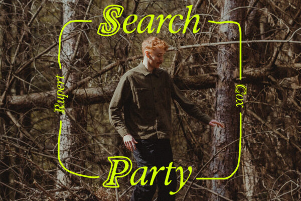 "Search Party" by Rupert Cox, an album cover