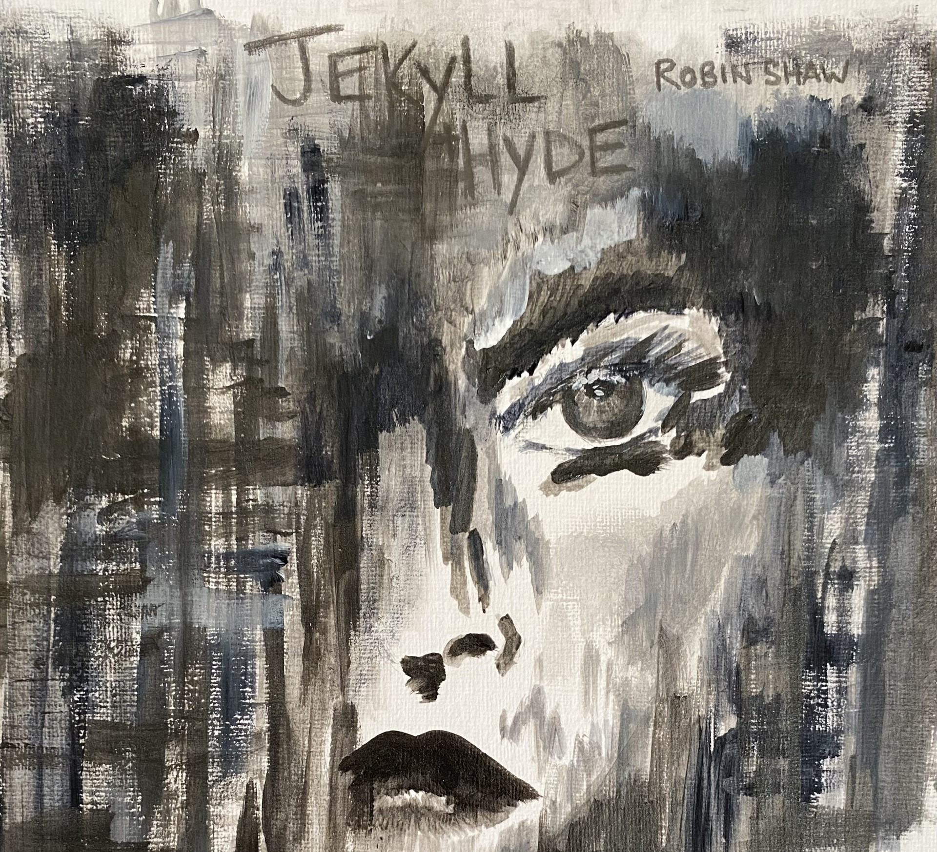 Jekyll and Hyde single by Robin Shaw cover artwork