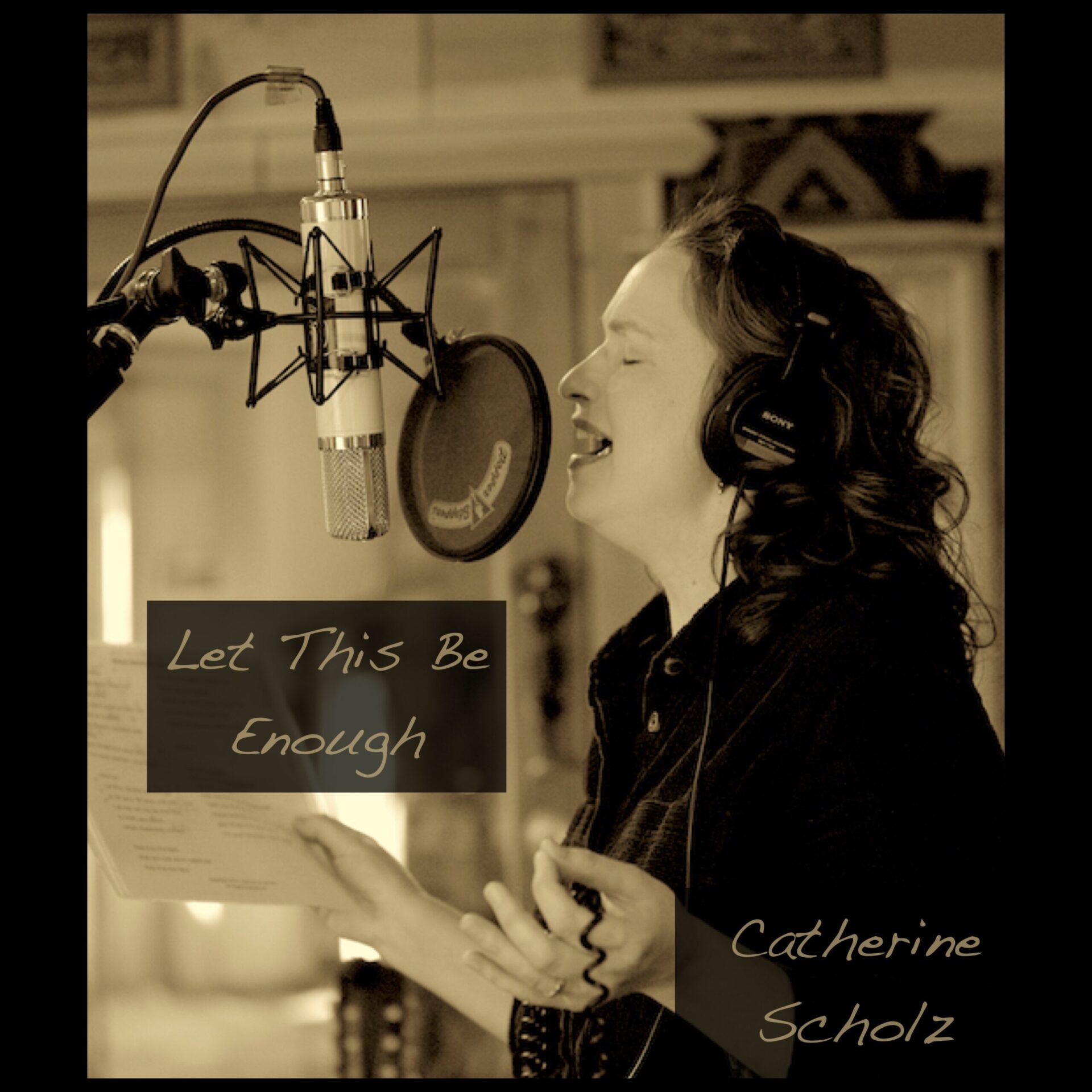 Catherine Scholz on her Let This Be Enough single, cover art.