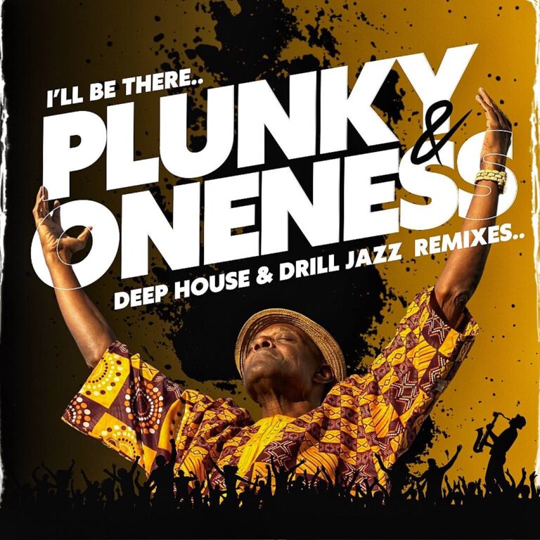 I’ll Be There by J. Plunky, deep house and drill jazz remixes cover art
