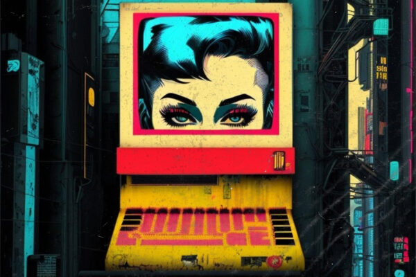 Abandoned CyberWorld by Luke Tangerine, cover artwork