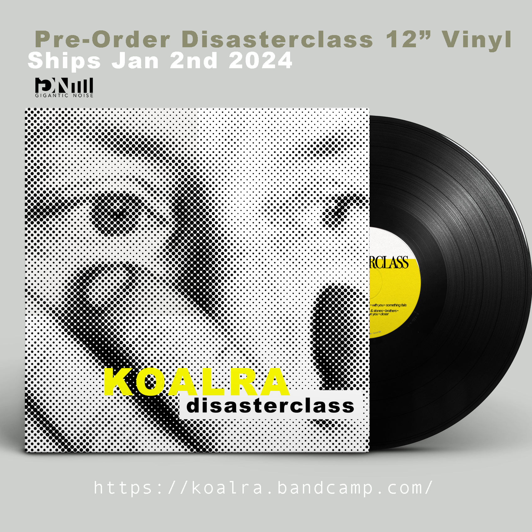 Koalra Disasterclass Mockup Jan 2 album cover