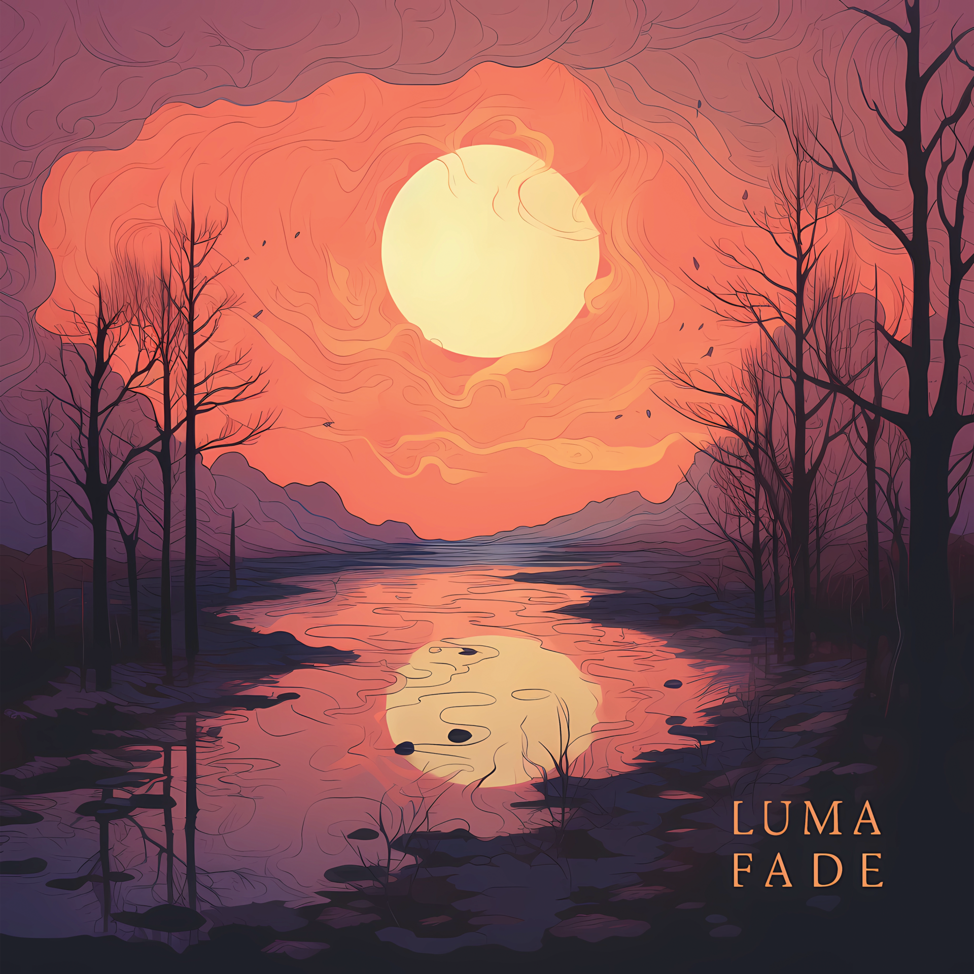 Lunar Decay by Luma Fade album cover art