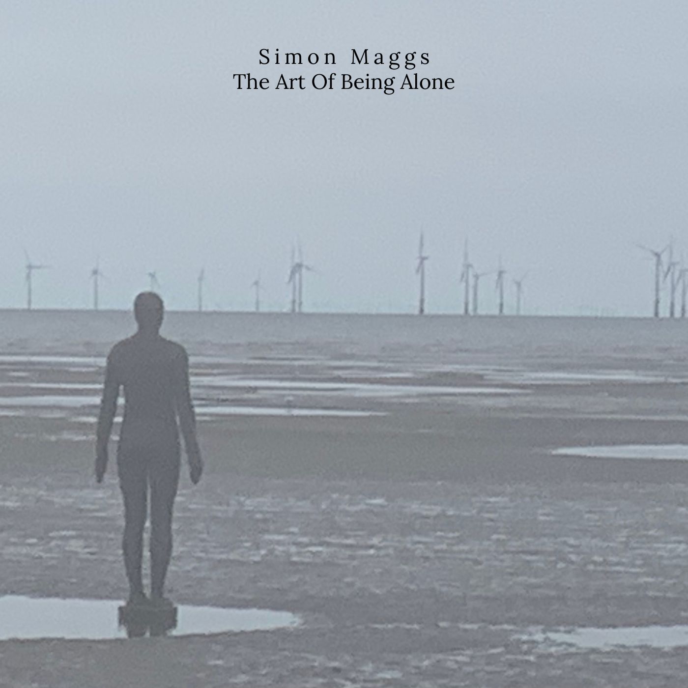 The Art of Being Alone by Simon Maggs, cover artwork.