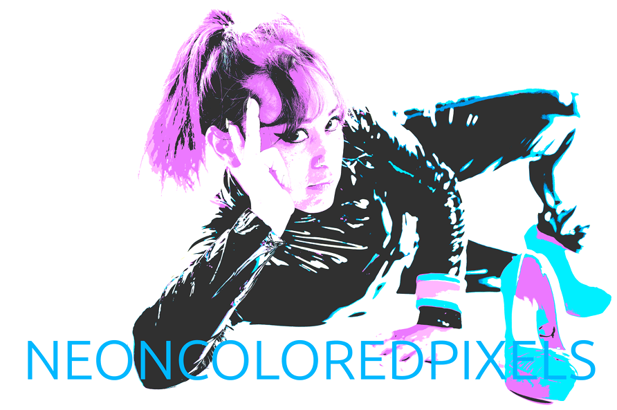Picture of NeonColoredPixels