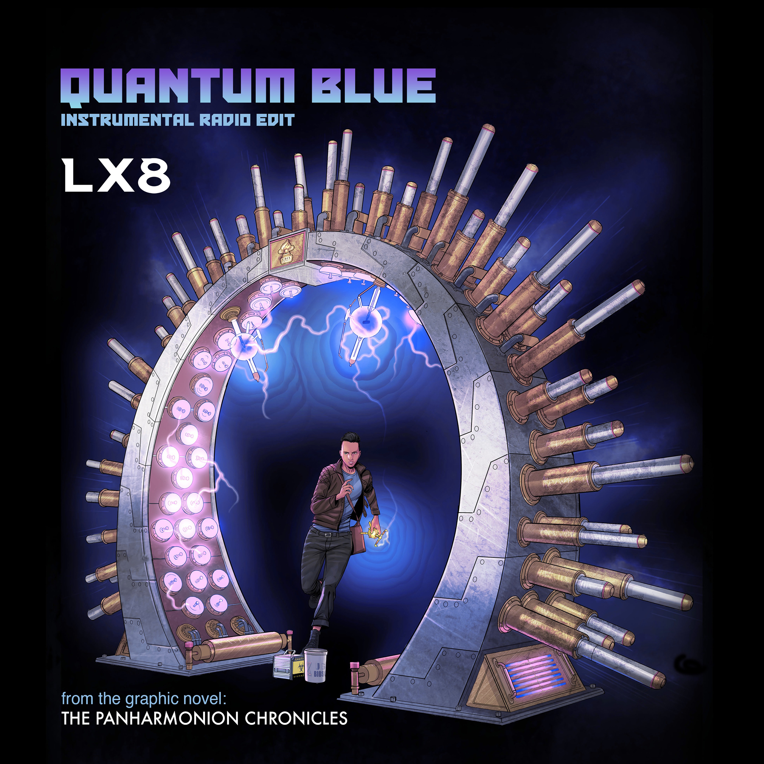 Quantum Blue by LX8 cover