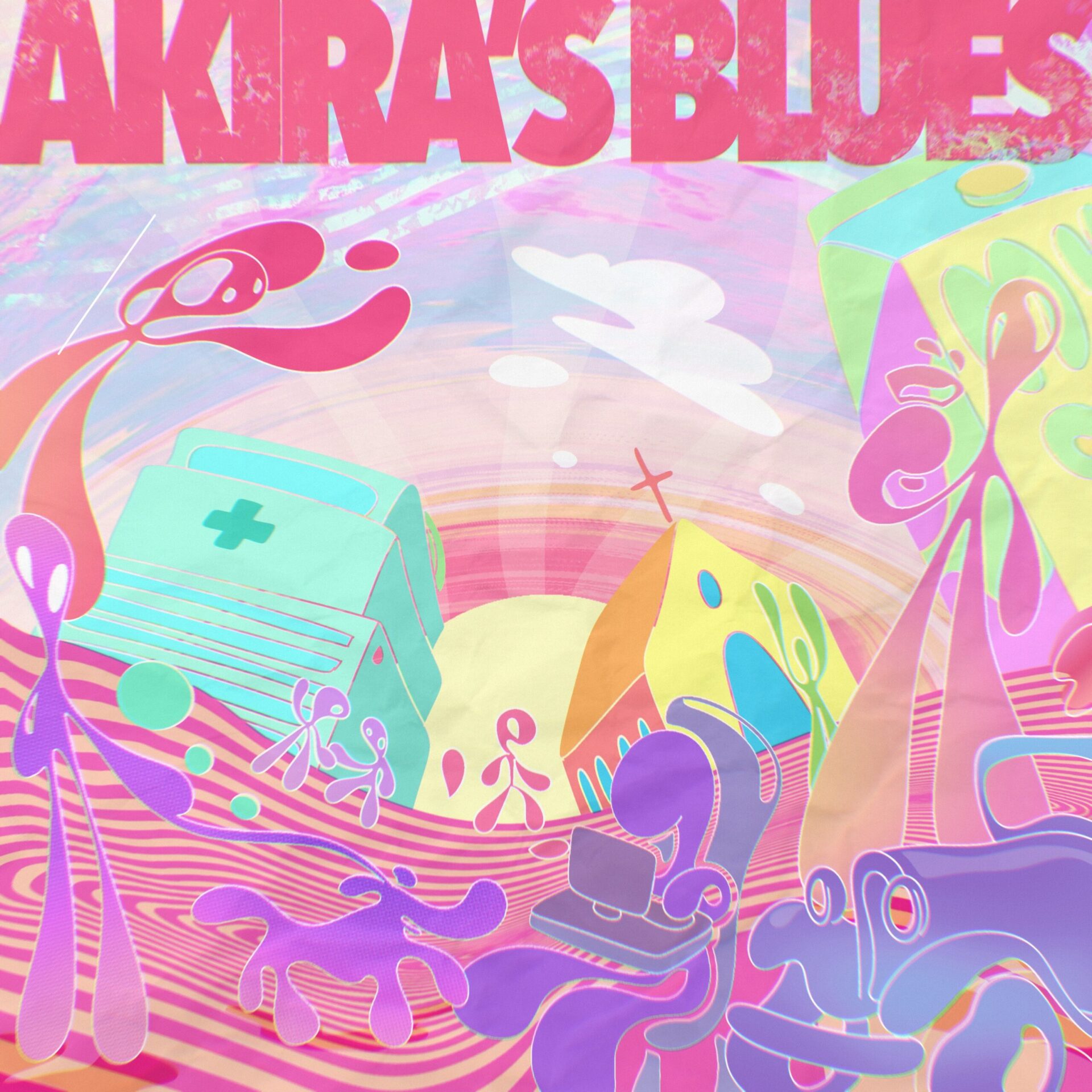 EP cover of Akira's Blues from Trevour Amunga, Ilustración sin título