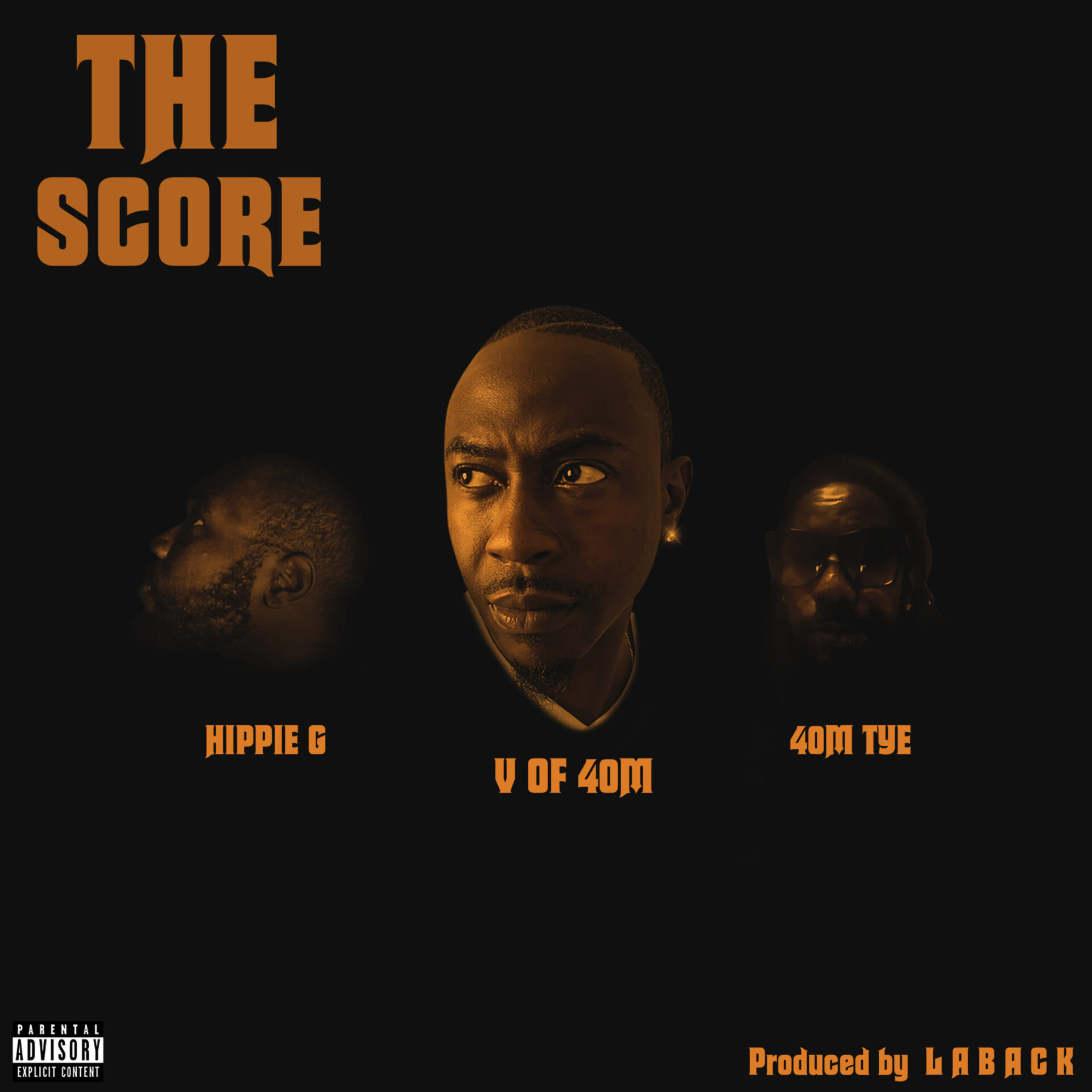 The Score by V of 40M featuring 40M Tye and Hippie G cover art