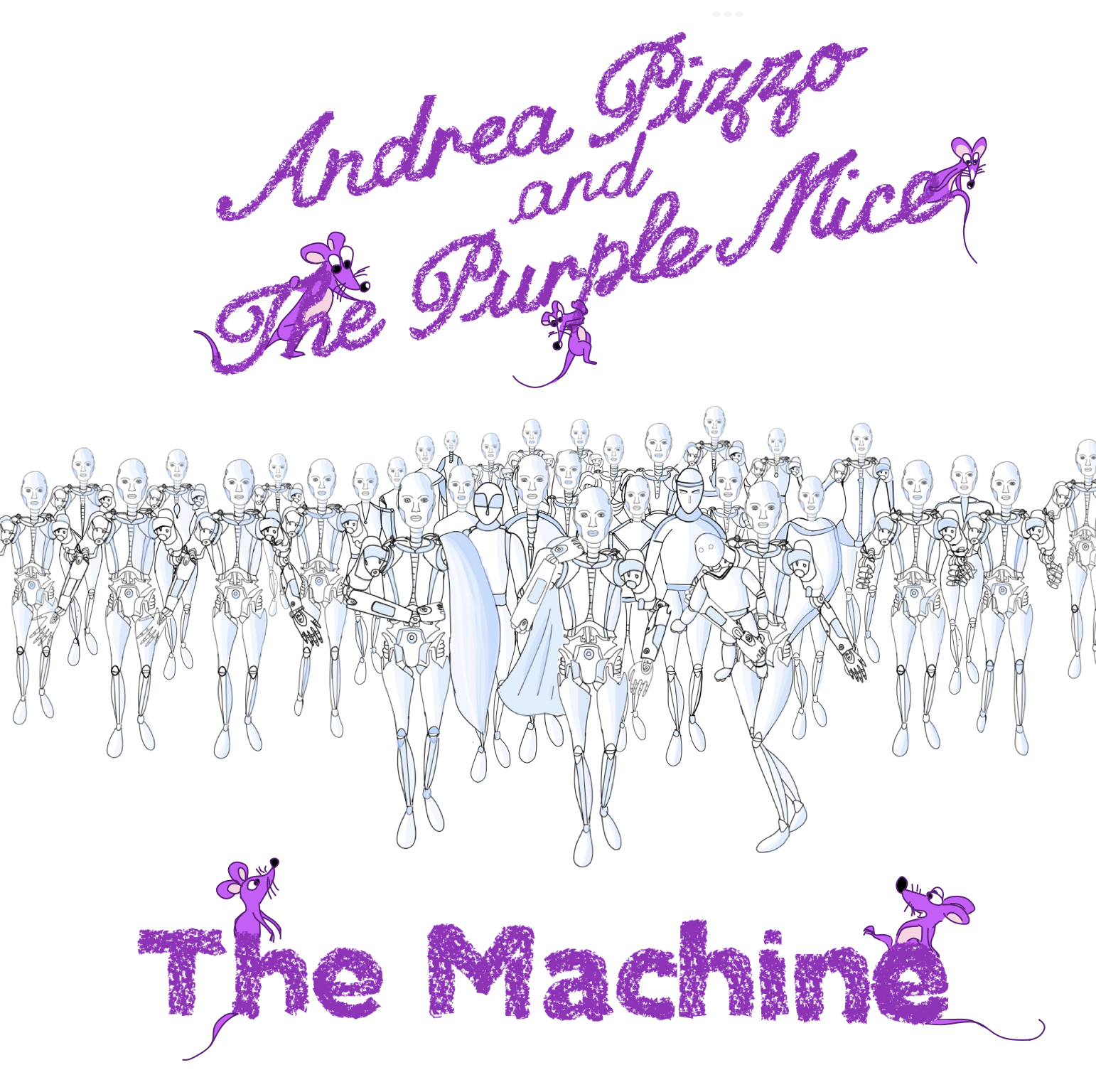 The Machine by Andrea Pizzo and The Purple Mice cover art