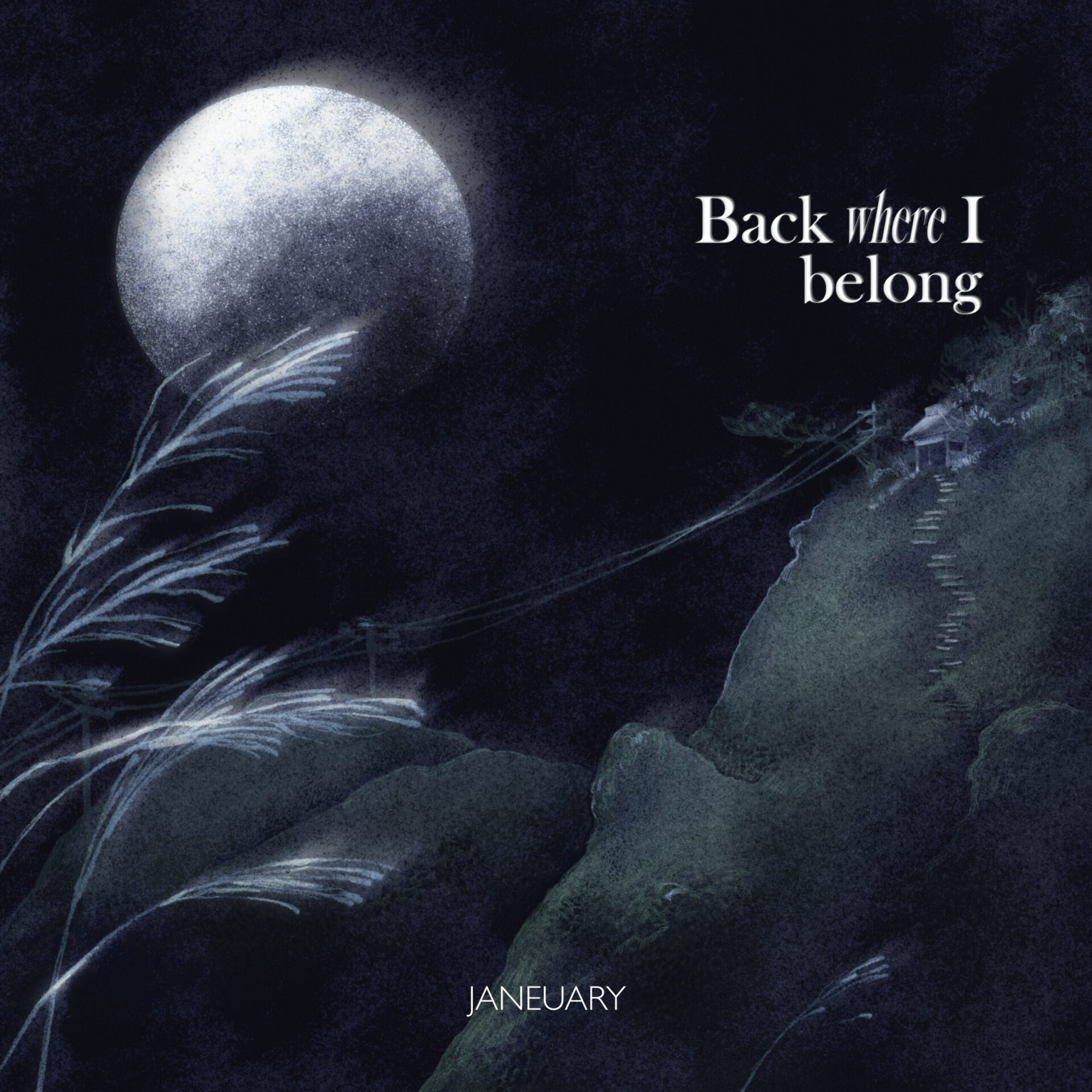 Back where I belong song by Janeuary cover art