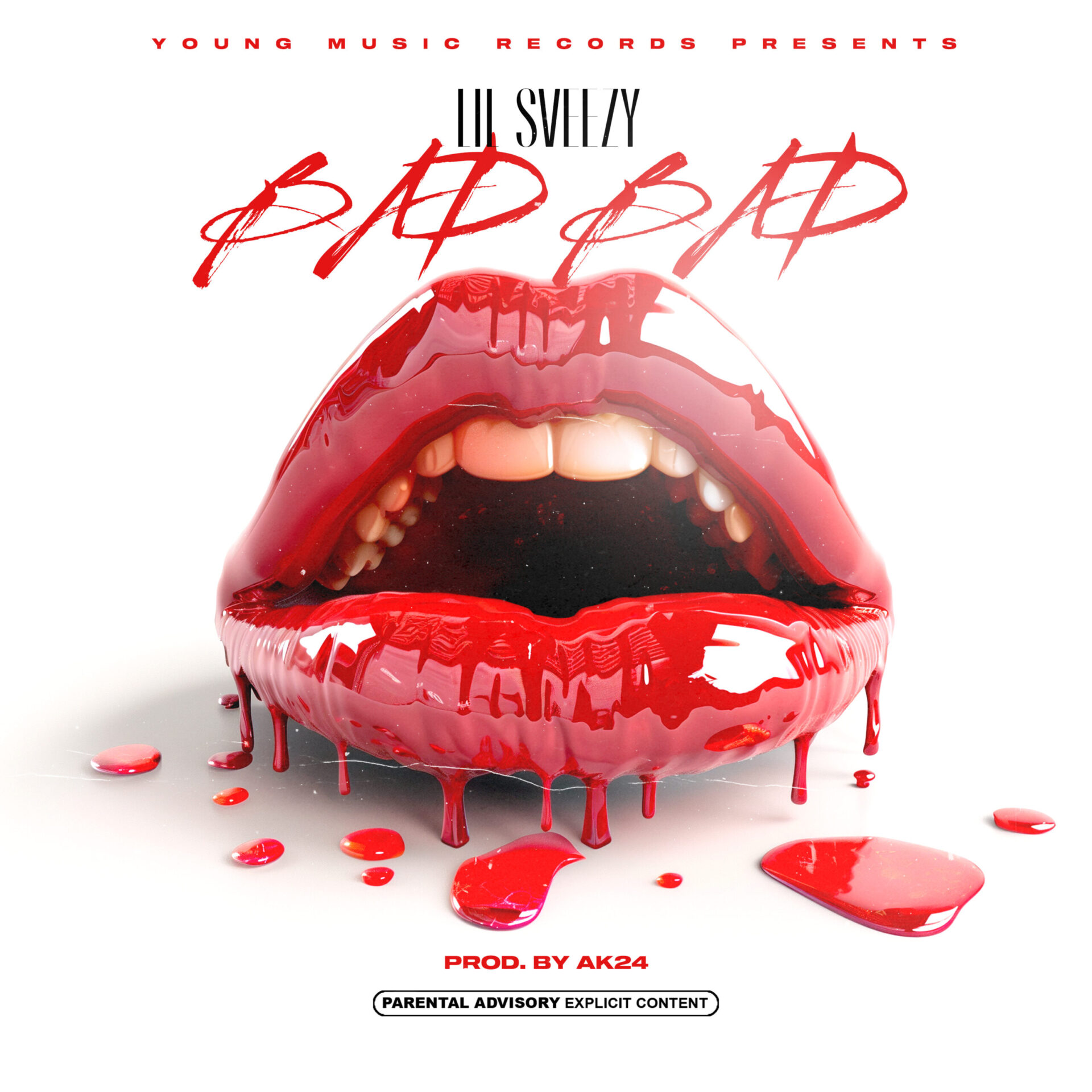 Bad Bad by Lil Sveezy song cover art