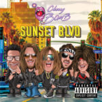 Sunset BLVD by Cherry Bomb band cover art