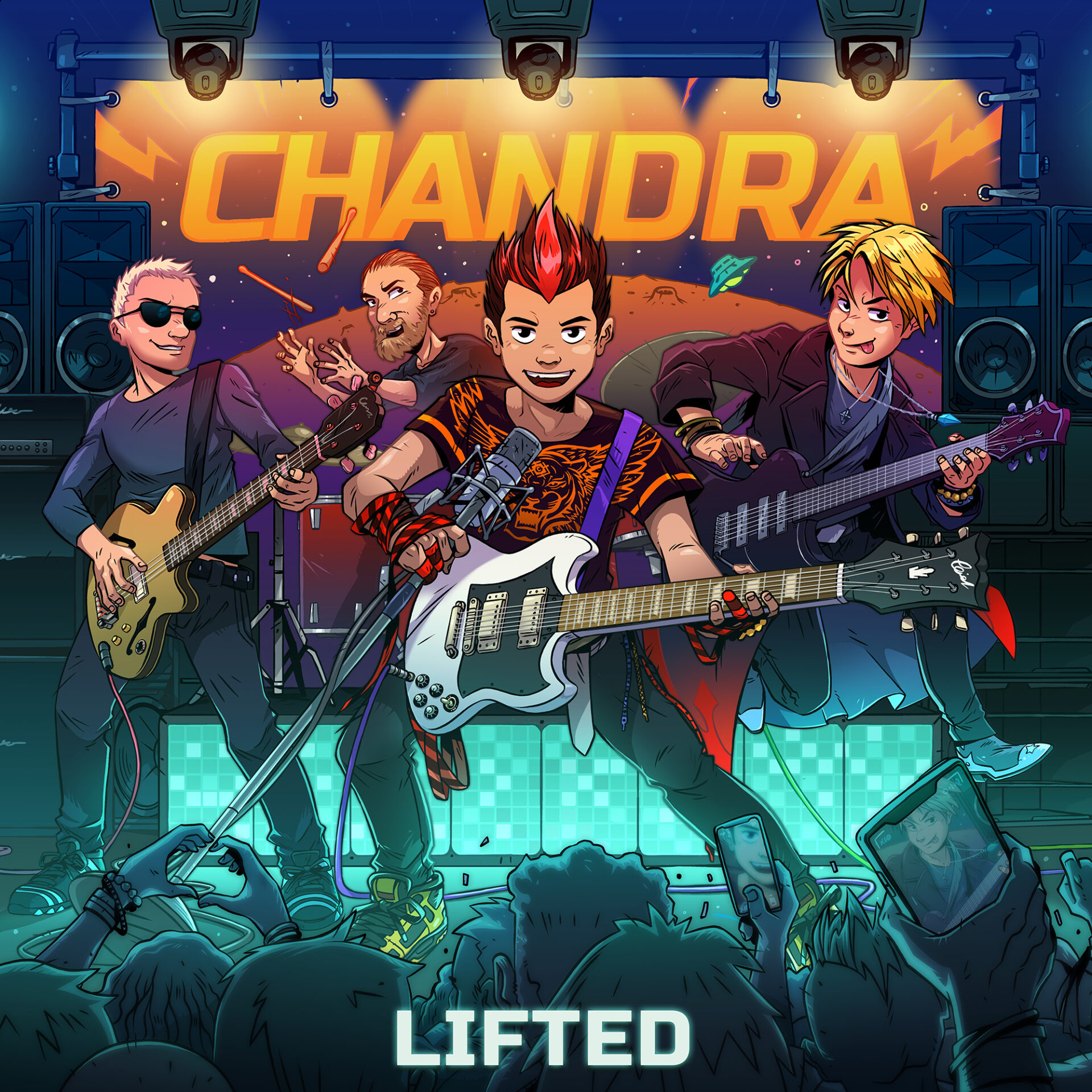 Lifted Ep by Chandra cover art