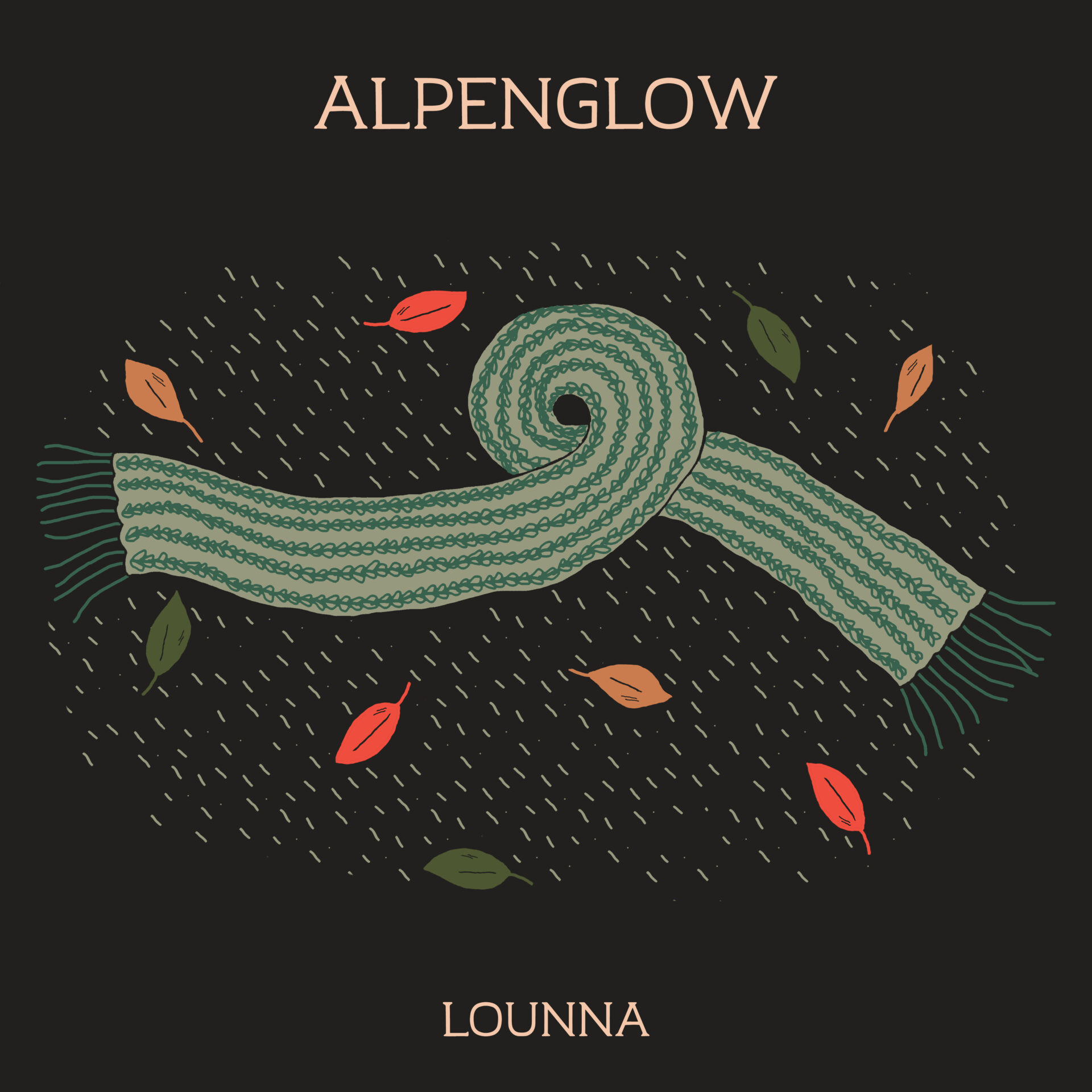 Alpenglow by LOUNNA single cover art