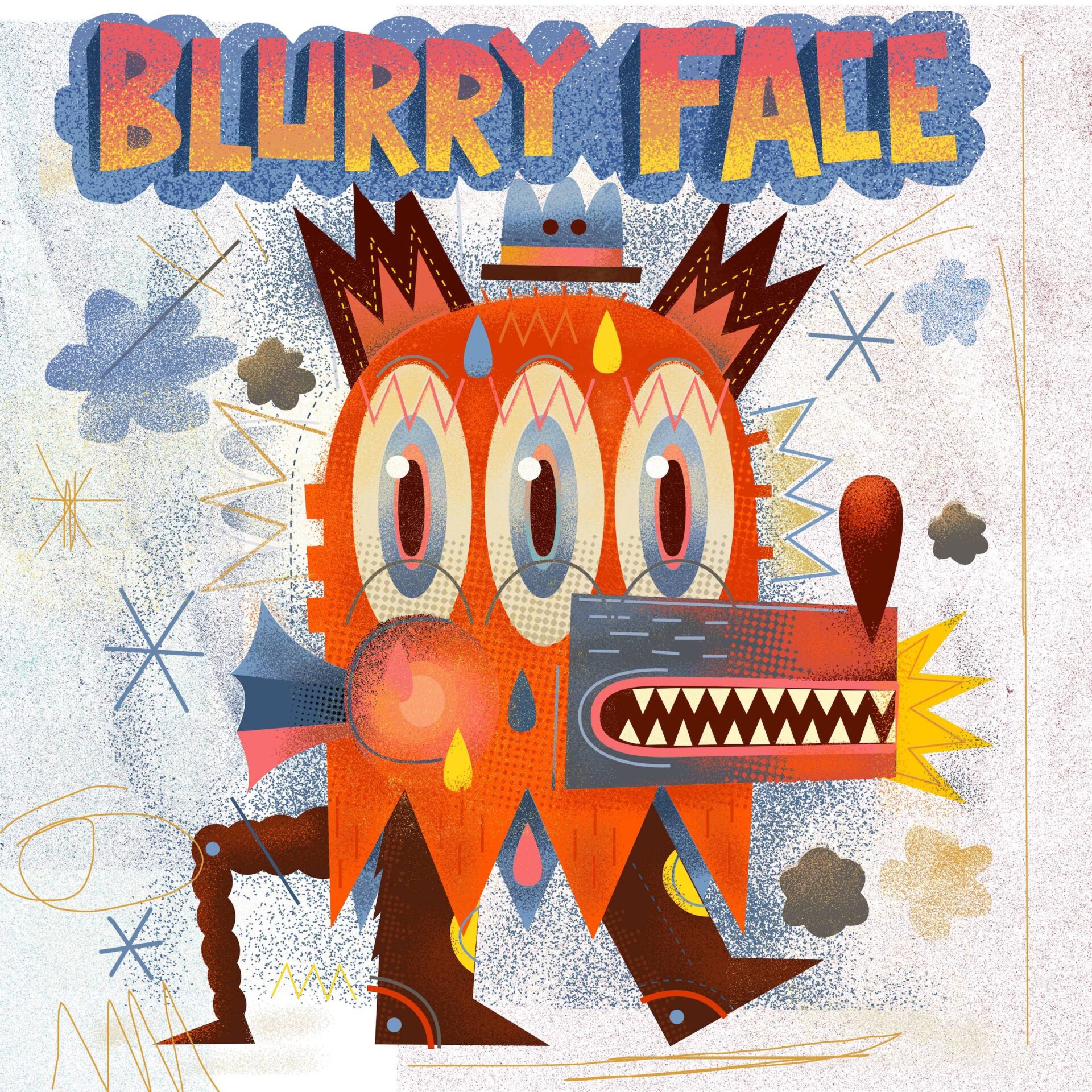 Blurry face by Ari Joshua