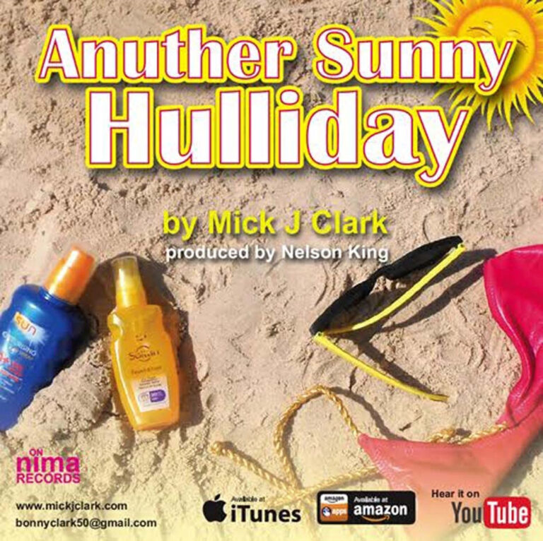 ANUTHER SUNNY HULLIDAY by Mick J. Clark song cover art
