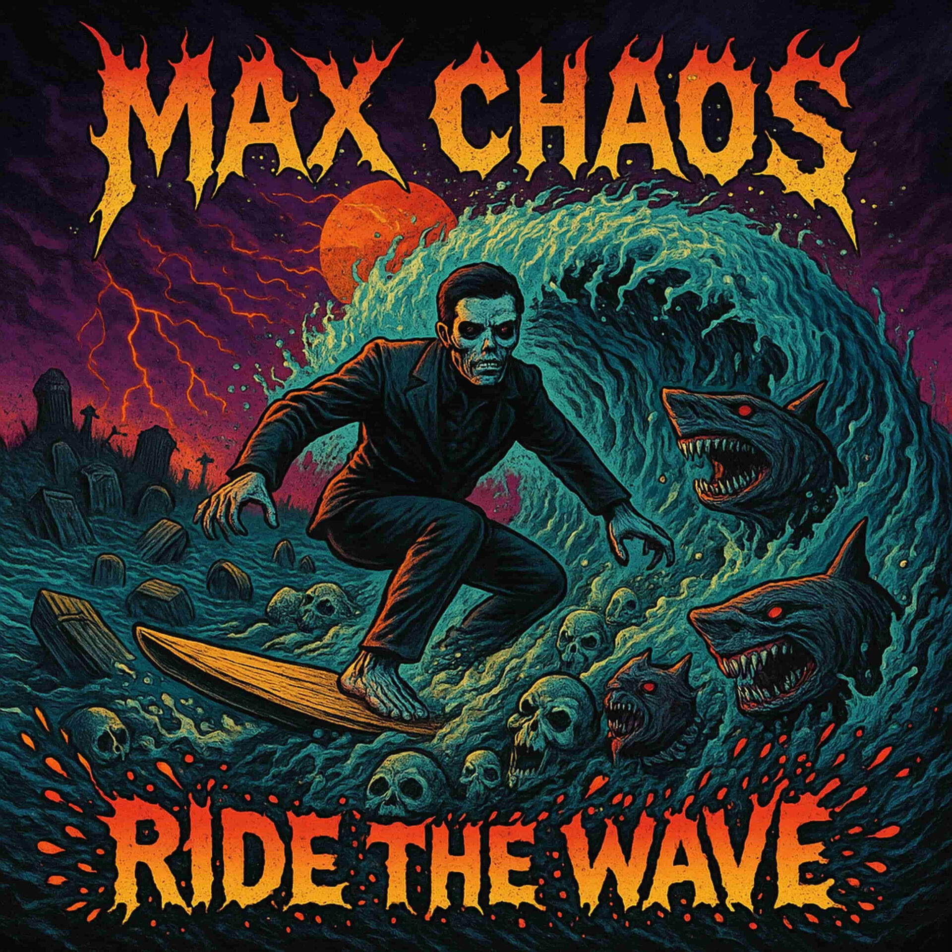 Max Chaos Ride The Wave cover art
