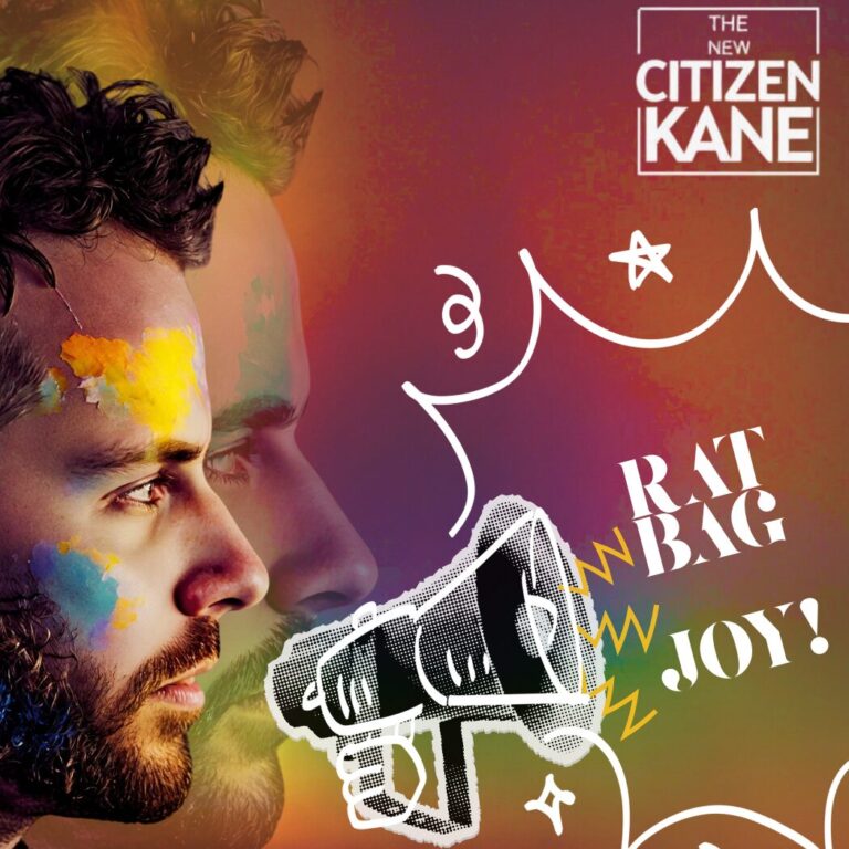 Psychedelika Music Album Cover for "Ratbag Joy" by The New Citizen Kane