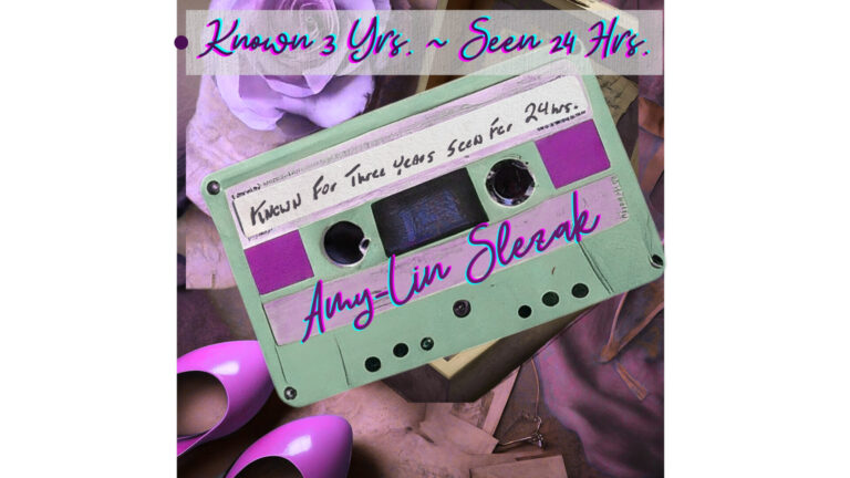 Known 3 Yrs, Seen 24 Hrs BY Amy-Lin Slezak SONG COVER ART