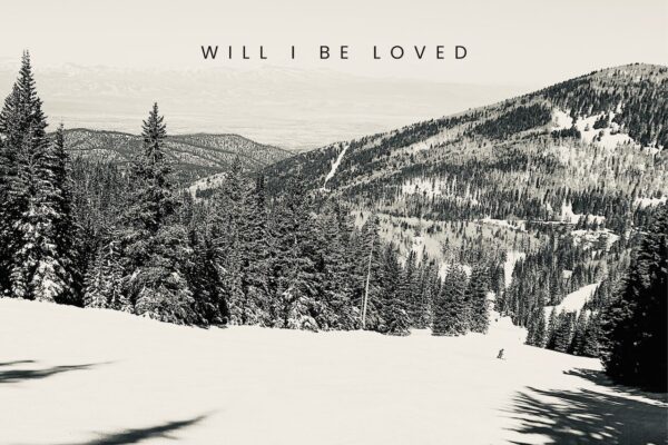 Will I Be Loved by Shannon Hudson Cover art monochrome Simple Lonely Music Album