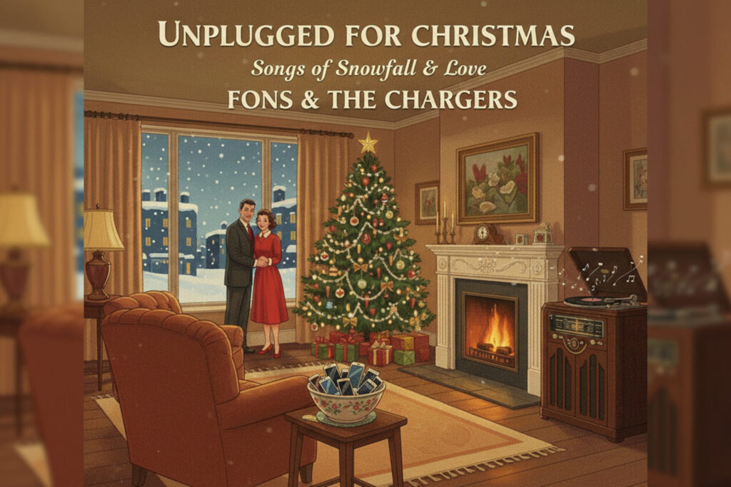 The Last Little Christmas Tree by Fons & the Chargers album cover