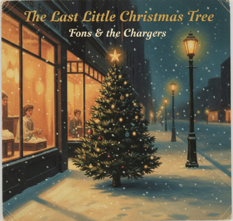 The last little christmas tree by Fons & the Chargers cover art