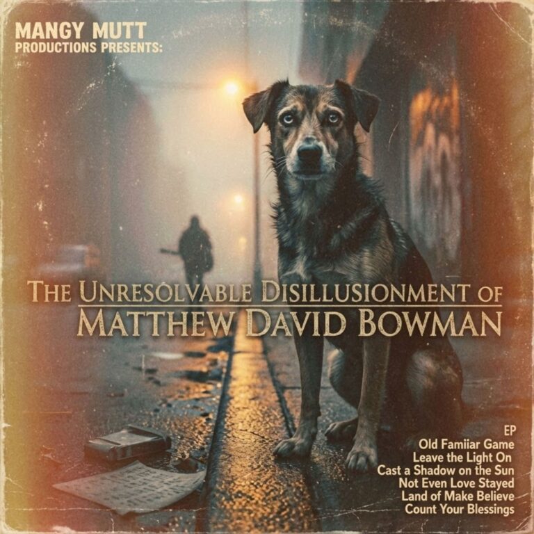 album cover The unresolvable Disillusionment Of Matthew David Bowman BY Mangy Mutt