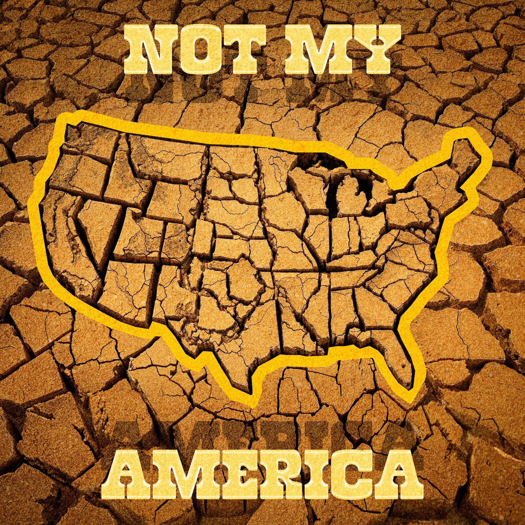 OpCritical Not My America artwork